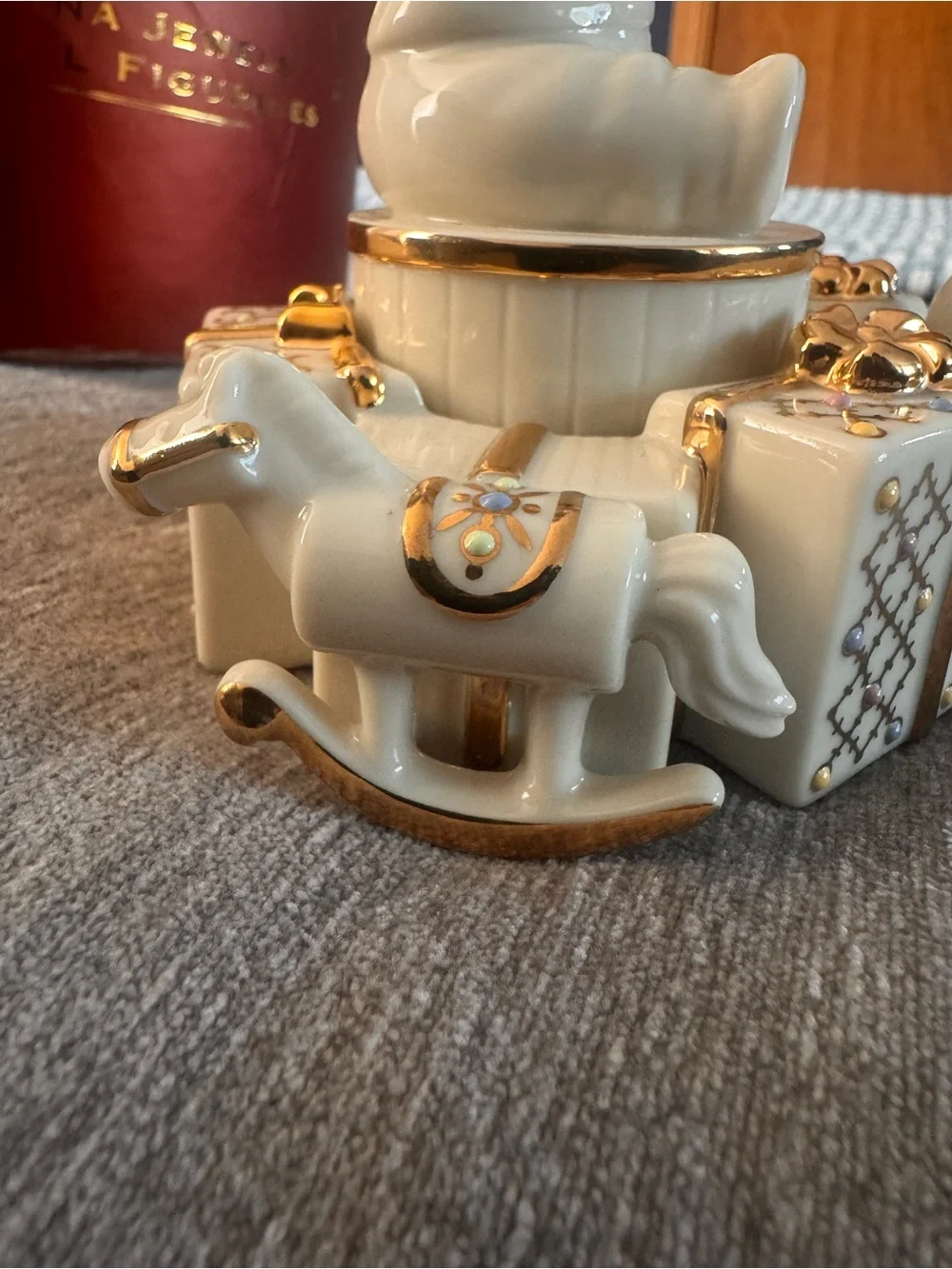 Lenox CHINA JEWELS™ MUSICAL FIGURINE BABY BLOCKS 